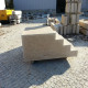 18 x 45 cm Granit Blockstufen Tiago gelb Sonderanfertigung