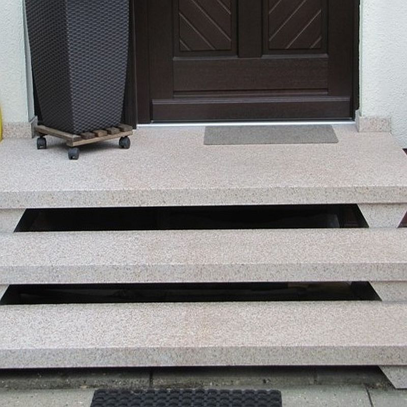 6 cm starke Granit Podestplatte Tiago gelb