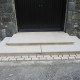8 cm starke Granit Podestplatte Tiago gelb 150 x 100 cm