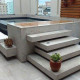 18 cm starke Granit Podestplatte Tiago hellgelb 200 x 100 cm