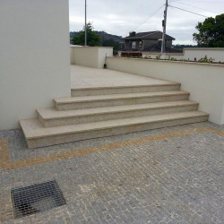 6 x 35 cm Granit Trittstufen Tiago gelb