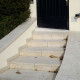8 x 35 cm Granit Trittstufen Tiago gelb 80 cm lang