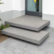 18 cm Granit Podestplatte Alvaro anthrazit 200 x 200 cm