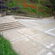 8 cm starke Granit Pflasterplatten Tiago gelb