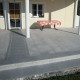 4 x 30 cm Granit Trittstufen Alvaro anthrazit 100 cm lang