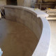 3 cm starke Mauerabdeckplatten Tiago gelb 21 cm breit