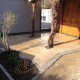 3 cm starke Granit Terrassenplatten Tiago gelb Format 60 x 30 cm