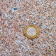 3 cm starke Granit Terrassenplatten Tiago gelb geflammt