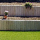 8 x 20 cm Granitpalisaden Tiago gelb 200 cm lang