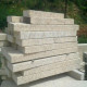 10 x 25 cm Granitpalisaden Tiago gelb 300 cm lang