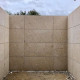 6 x 50 cm Granit Sichtschutz Tiago gelb 300 cm lang